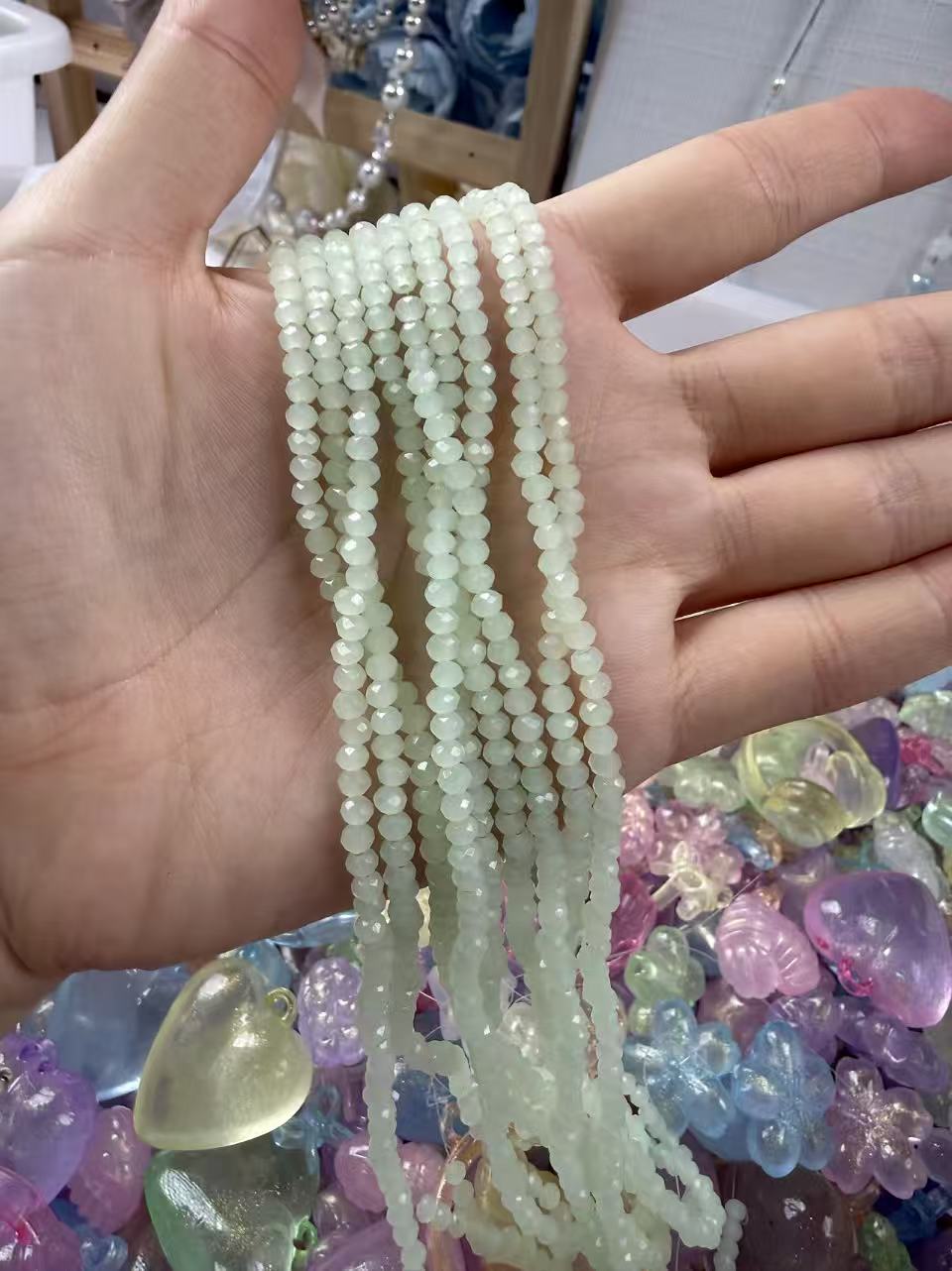 B 코팅 크리스탈 약 3mm