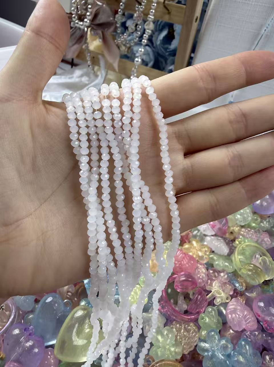 B 코팅 크리스탈 약 3mm